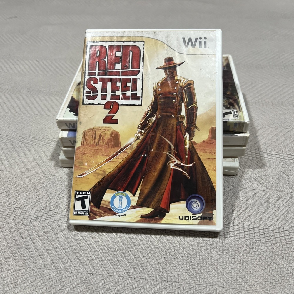 Red Steel 2 Wii (Nintendo Wii, 2010) CIB Complete W/ Manual